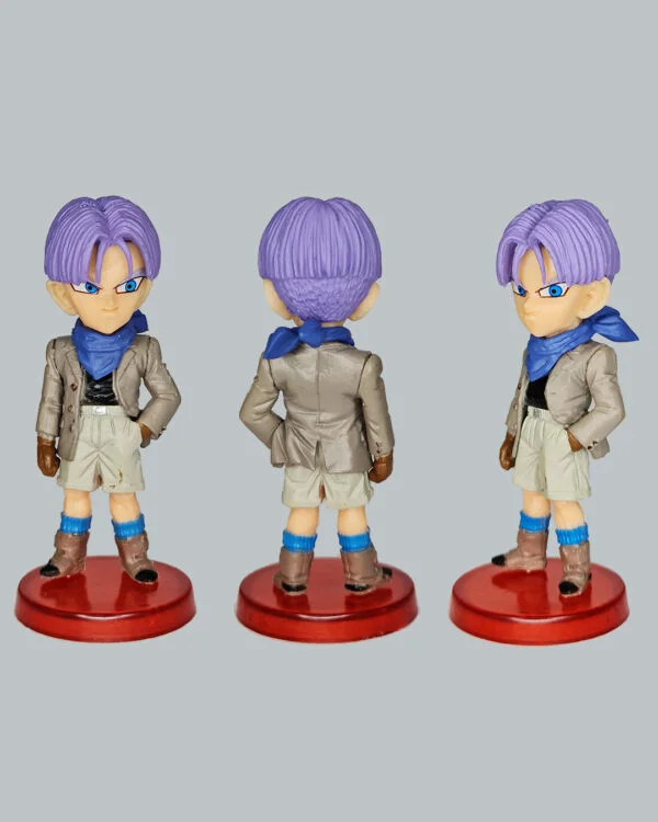 views of Trunks figurine from dragon ball