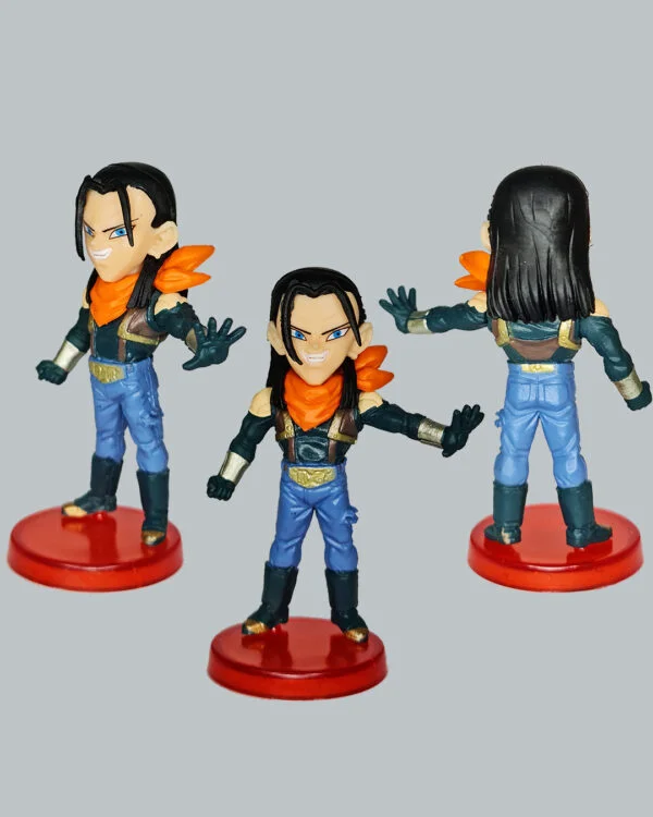 views of android 17 from dragon ball