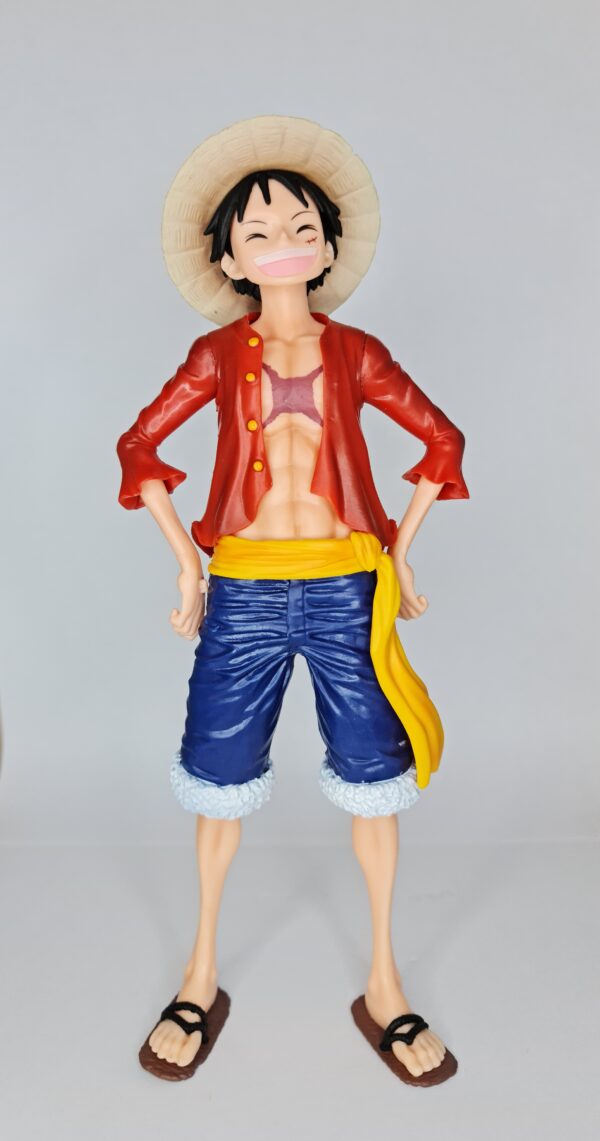 figurine of Monkey D. Luffy from One Piece, front view