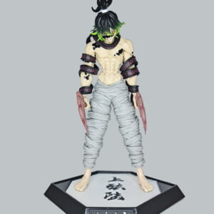 Figurine of Gyutaro from Demon Slayer, front view