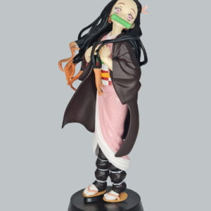 figurine of nezuko from Demon Slayer, side view