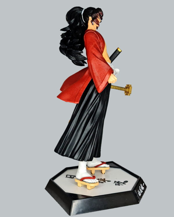 Figurine of Yoriichi from Demon Slayer, side view