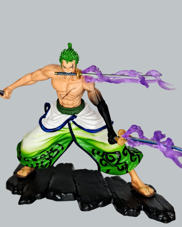 roronoa zoro - black - front